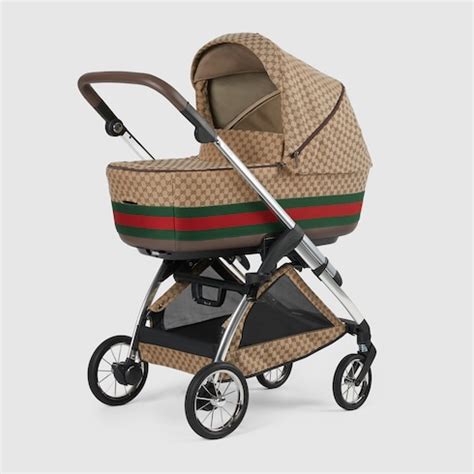 replica gucci baby stroller|gucci ebony stroller.